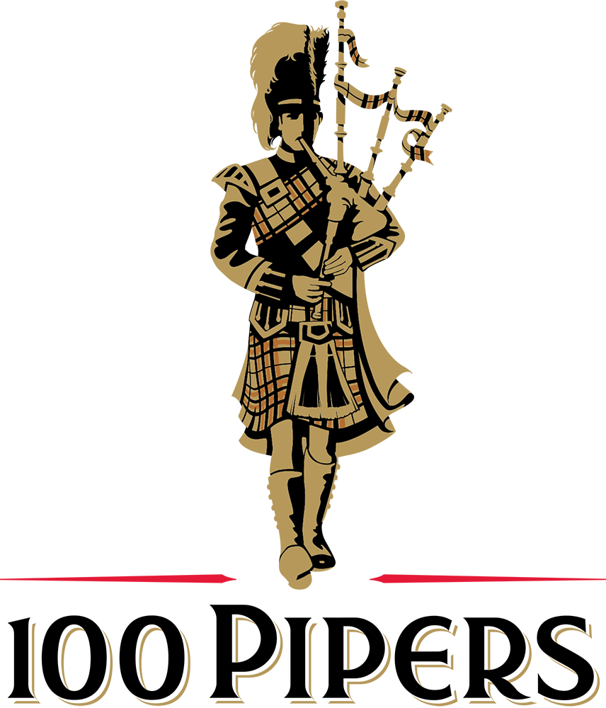 100 Pipers logo